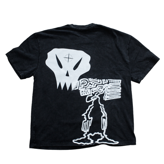 Scull thoughts 404 L SIZE PRINT ON BACK